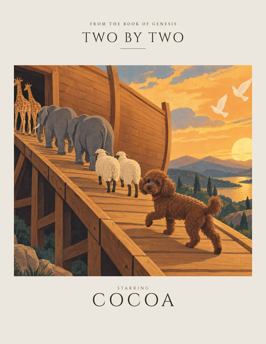 Two by Two, starring Cocoa